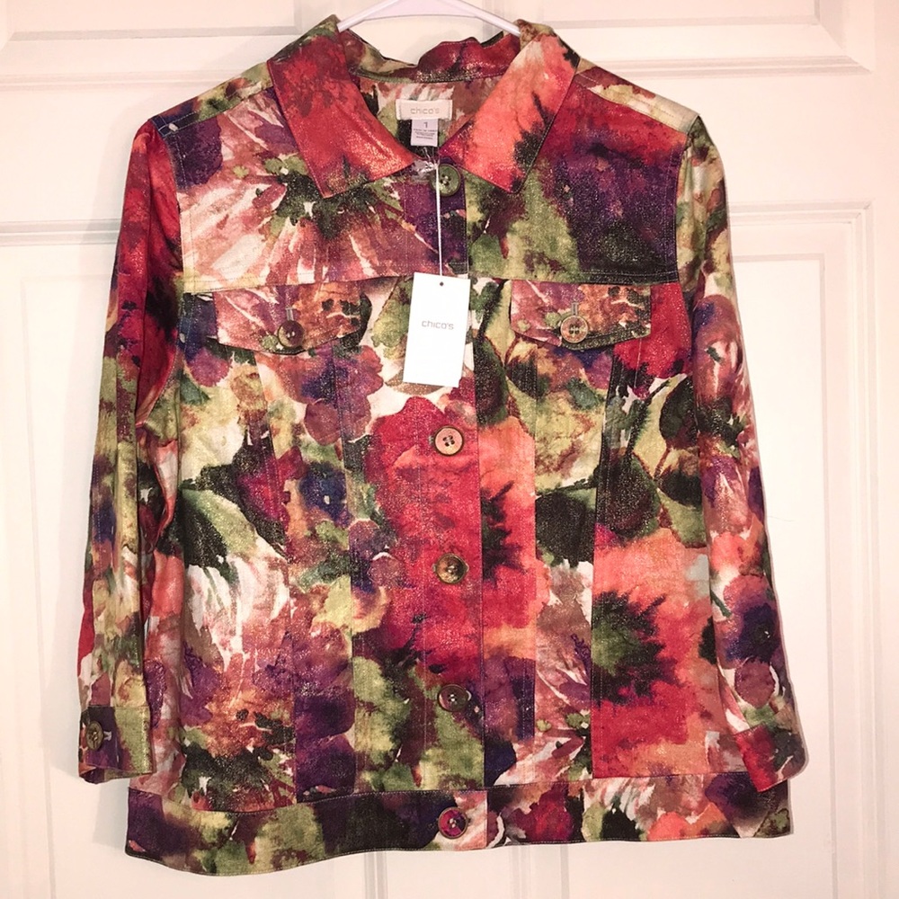 Chico's Tapestry Jacket- NWT - 🌸🌸